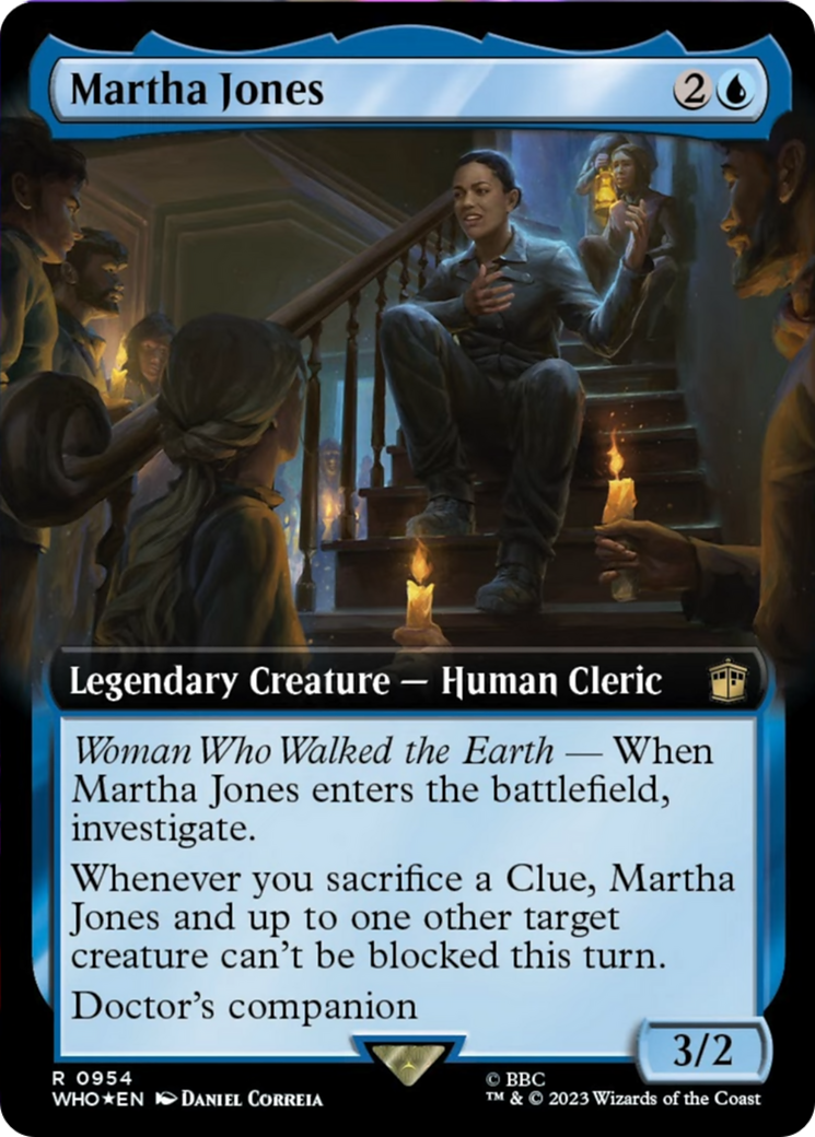 Martha Jones (Extended Art) (Surge Foil) [Doctor Who] | Good Games Adelaide SA