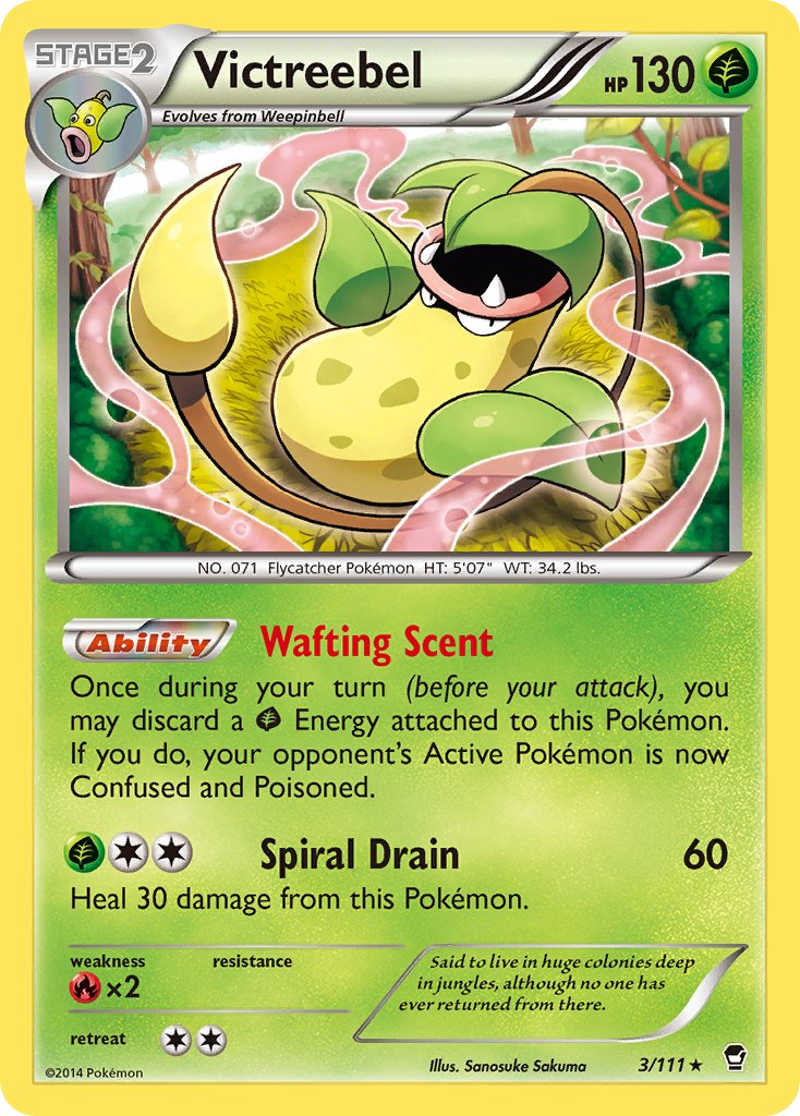 Victreebel (3/111) (Theme Deck Exclusive) [XY: Furious Fists] | Good Games Adelaide SA