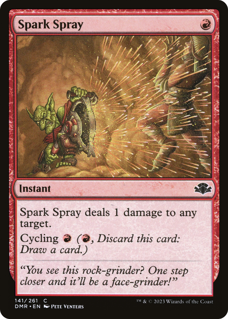 Spark Spray [Dominaria Remastered] | Good Games Adelaide SA