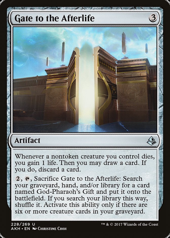Gate to the Afterlife 228 (Amonkhet)  - Foil | Good Games Adelaide SA