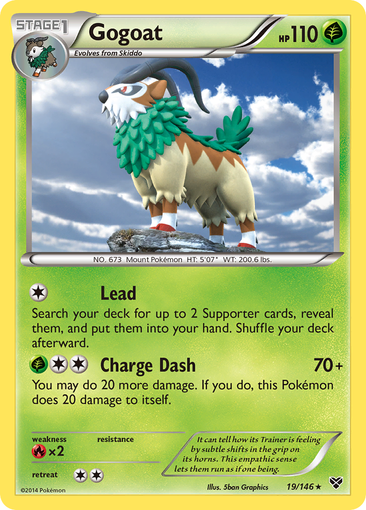 Gogoat (19/146) [XY: Base Set] | Good Games Adelaide SA