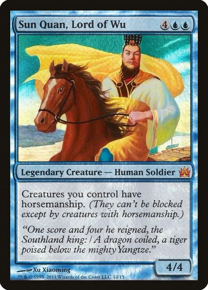 Sun Quan, Lord of Wu 12 (From the Vault: Legends)  - Foil | Good Games Adelaide SA