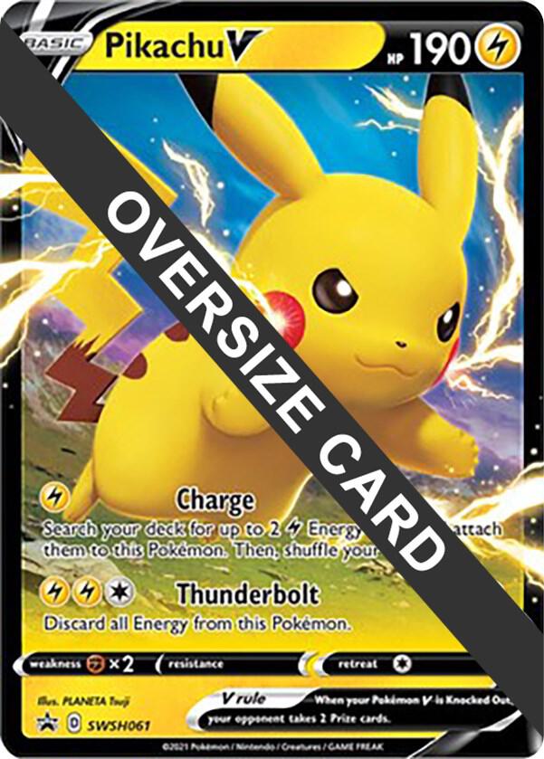 Pikachu V SWSH061 SWSH061 (Jumbo Cards)  - Holofoil | Good Games Adelaide SA