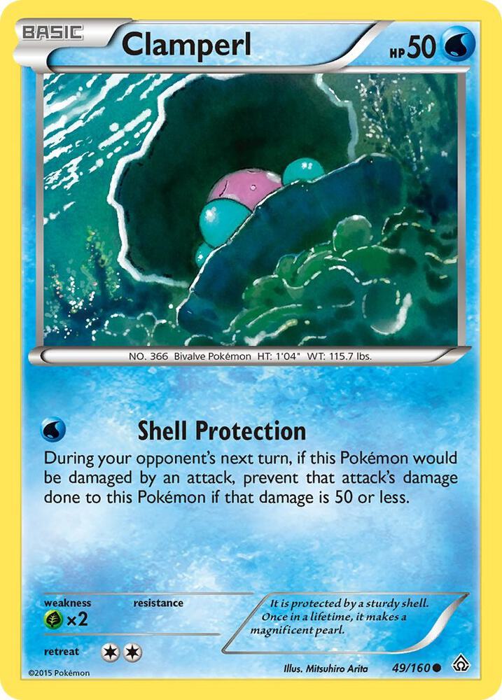 Clamperl 49/160 (XY - Primal Clash)  | Good Games Adelaide SA
