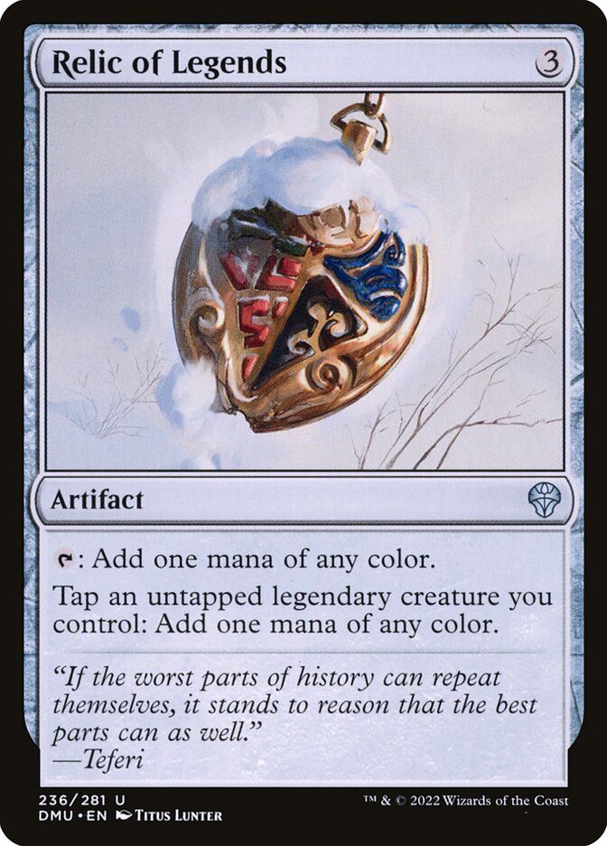 Relic of Legends 236 (Dominaria United)  - Foil | Good Games Adelaide SA