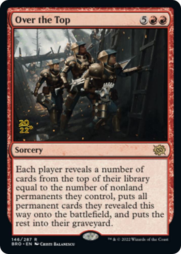 Over the Top 146 (Prerelease Cards)  - Foil | Good Games Adelaide SA
