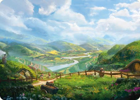 Plains Art Card [The Lord of the Rings: Tales of Middle-earth Art Series] | Good Games Adelaide SA