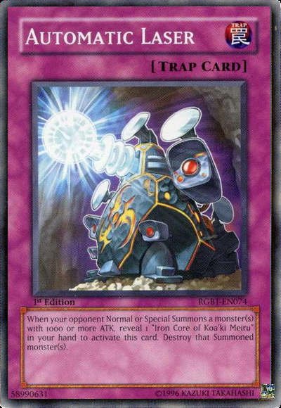 Automatic Laser [RGBT-EN074] Common | Good Games Adelaide SA