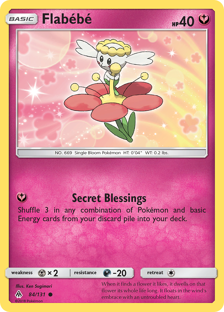 Flabebe (84/131) [Sun & Moon: Forbidden Light] | Good Games Adelaide SA