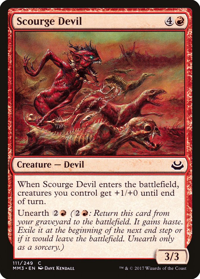 Scourge Devil 111 (Modern Masters 2017)  | Good Games Adelaide SA