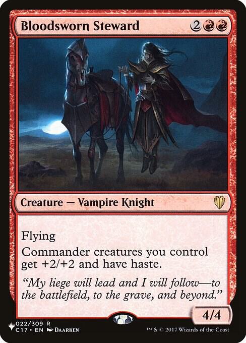 Bloodsworn Steward 22 (The List Reprints)  | Good Games Adelaide SA