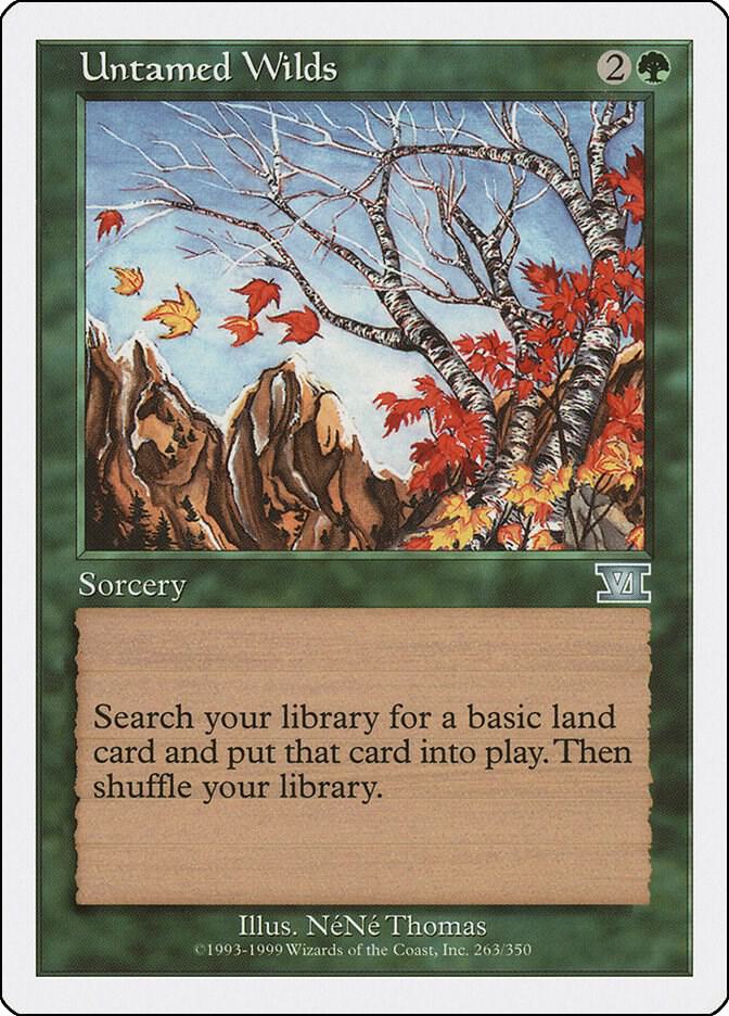 Untamed Wilds 263 (Classic Sixth Edition)  | Good Games Adelaide SA