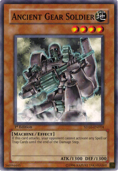 Ancient Gear Soldier [SD10-EN014] Common | Good Games Adelaide SA