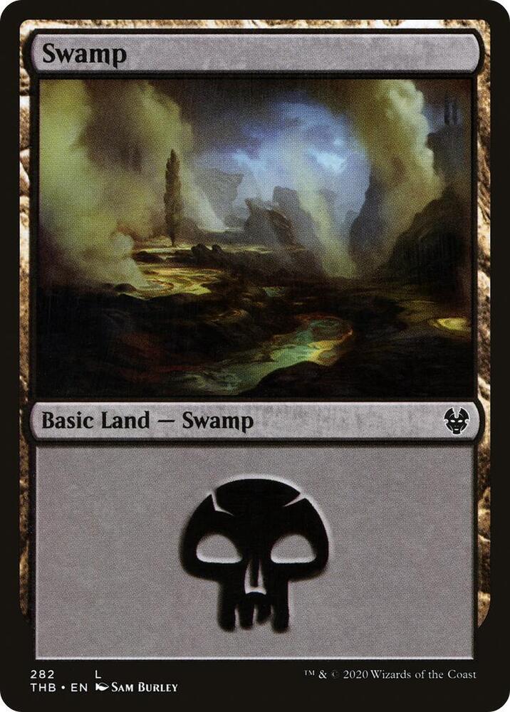 Swamp 282 (Theros Beyond Death)  - Foil | Good Games Adelaide SA