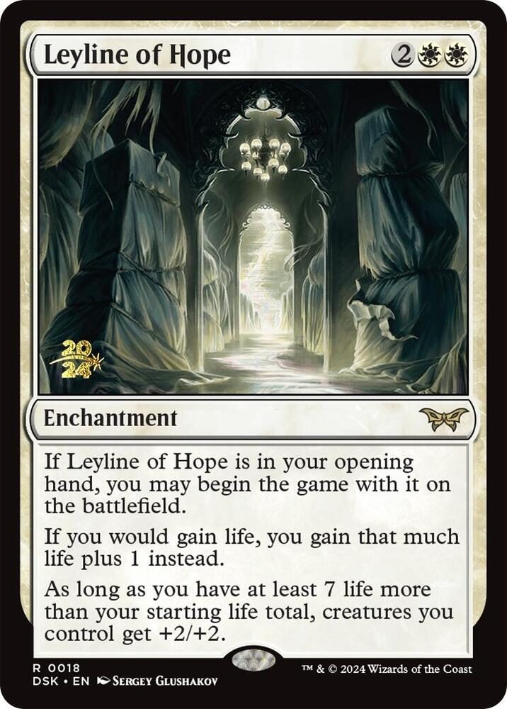 Leyline of Hope 18 (Prerelease Cards)  - Foil | Good Games Adelaide SA