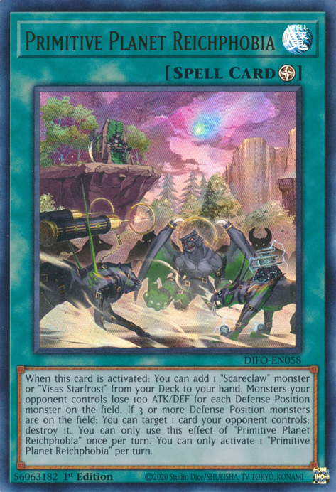 Primitive Planet Reichphobia [DIFO-EN058] Ultra Rare | Good Games Adelaide SA