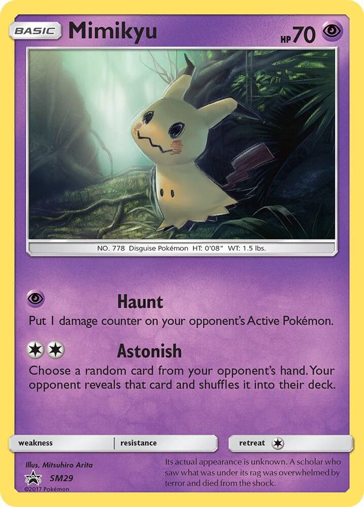 Mimikyu SM29 (SM Promos)  - Holofoil | Good Games Adelaide SA