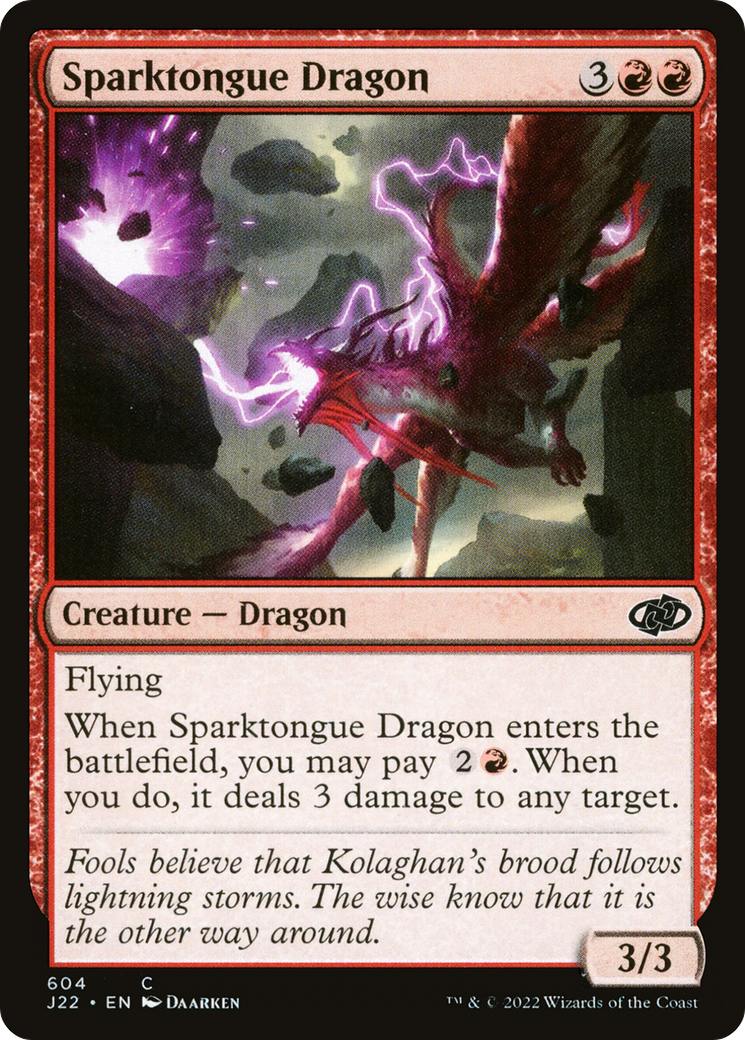 Sparktongue Dragon [Jumpstart 2022] | Good Games Adelaide SA