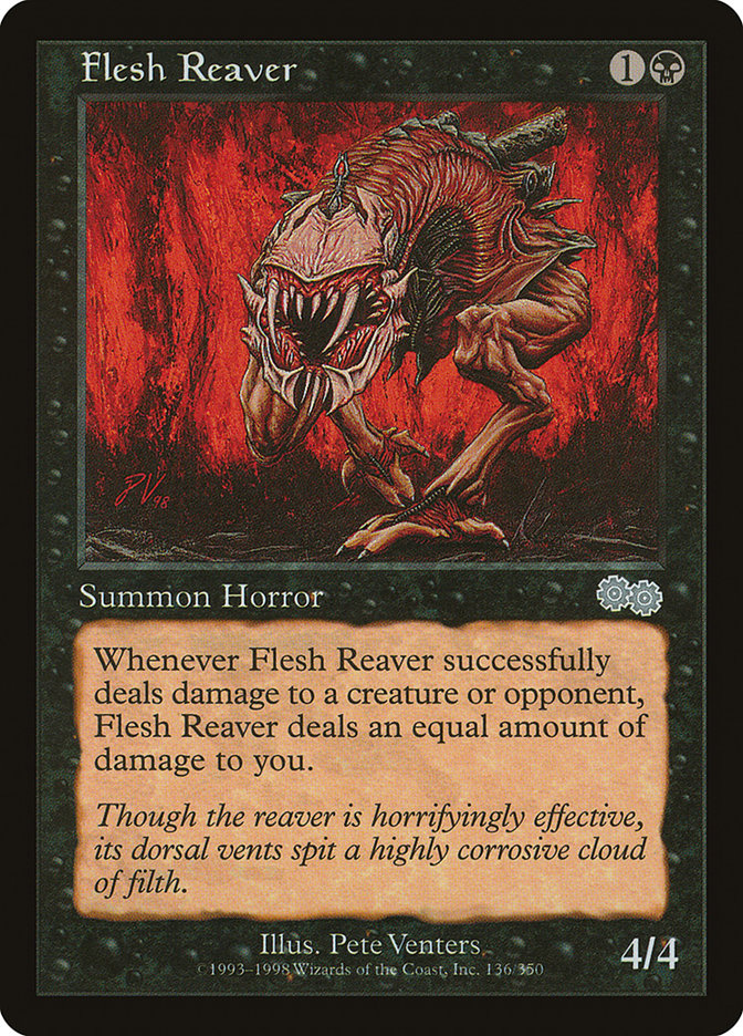 Flesh Reaver [Urza's Saga] | Good Games Adelaide SA