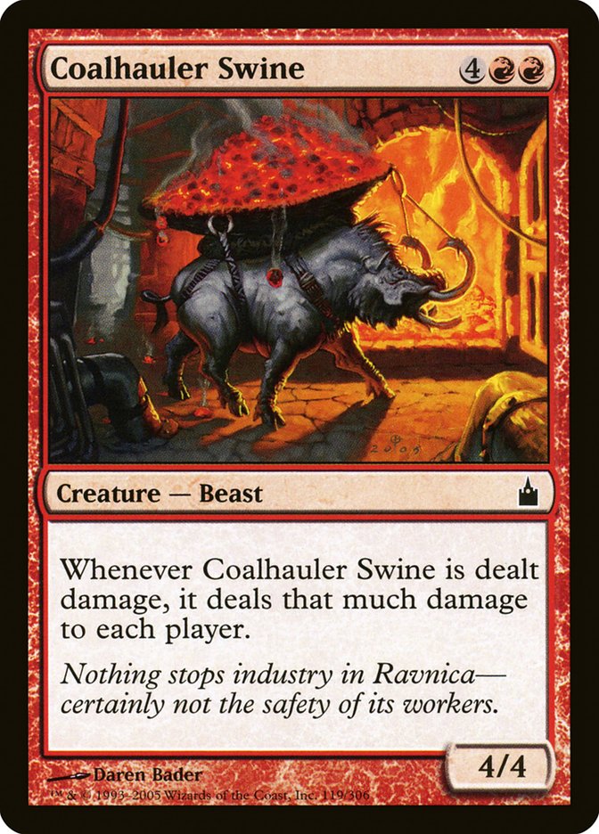 Coalhauler Swine 119/306 (Ravnica: City of Guilds)  - Foil | Good Games Adelaide SA