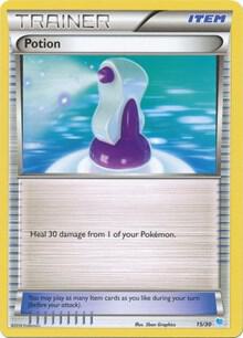 Potion 15 Suicune Deck 15/30 (XY Trainer Kit: Pikachu Libre & Suicune)  | Good Games Adelaide SA