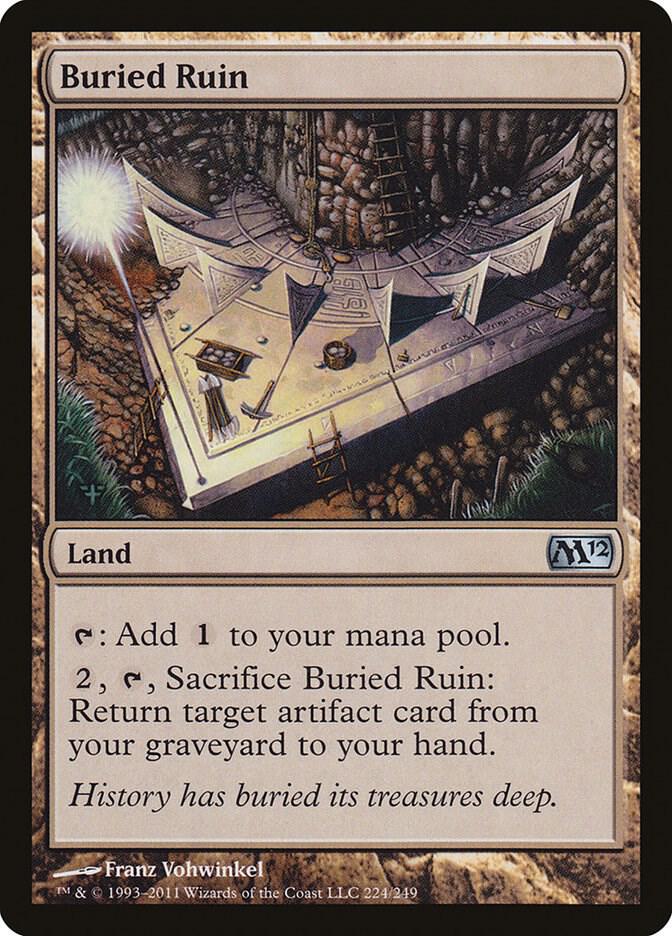 Buried Ruin 224 (Magic 2012 (M12))  | Good Games Adelaide SA