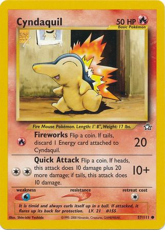 Cyndaquil (57/111) [Neo Genesis Unlimited] | Good Games Adelaide SA