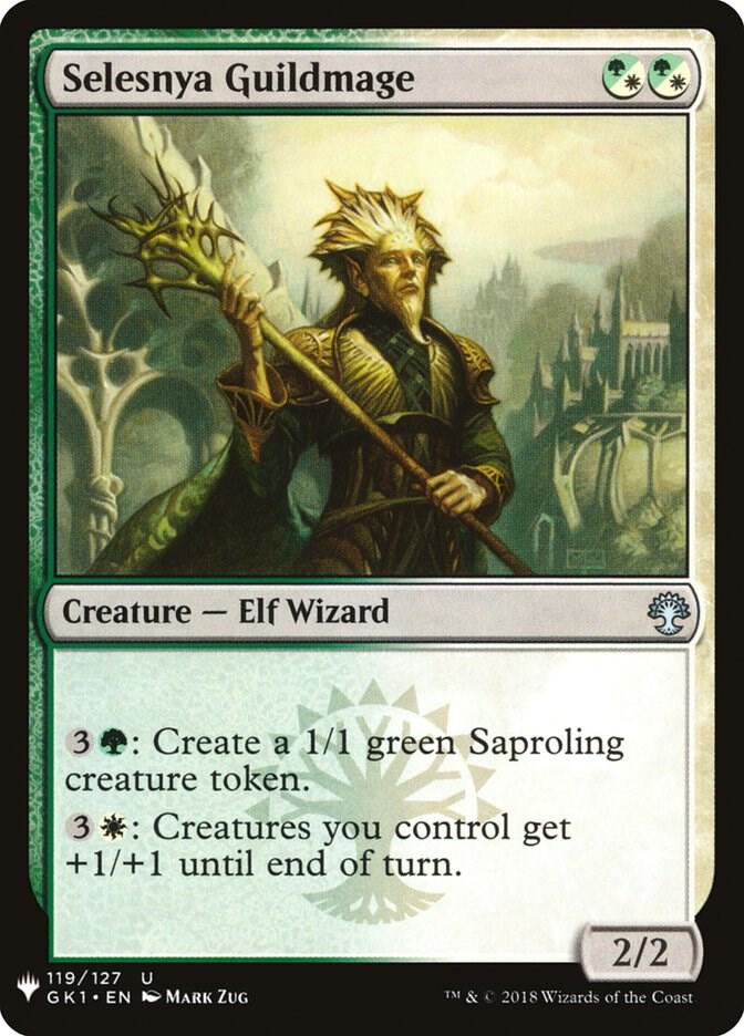 Selesnya Guildmage 119 (The List Reprints)  | Good Games Adelaide SA