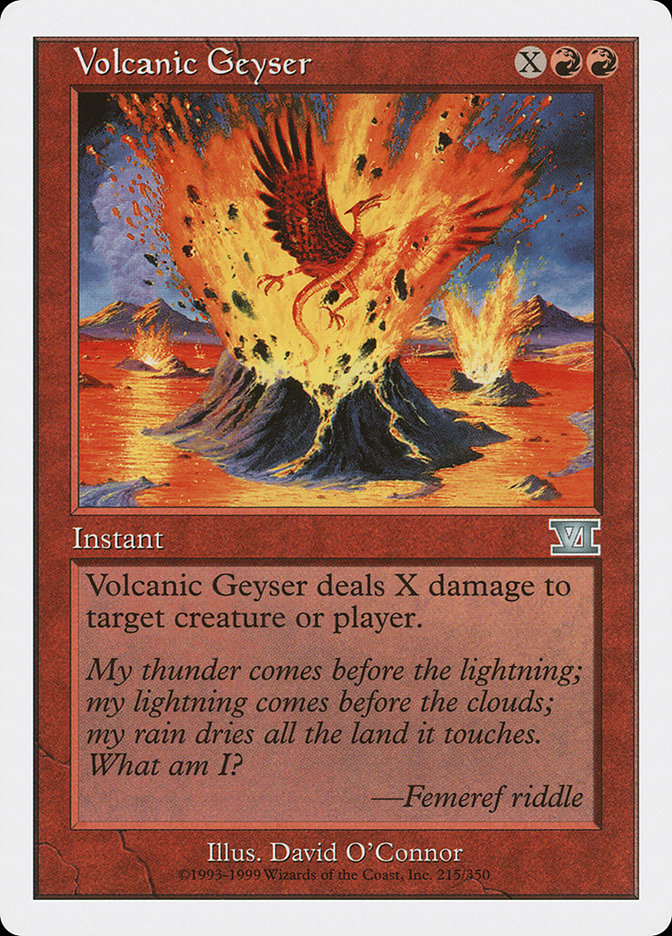 Volcanic Geyser [Classic Sixth Edition] | Good Games Adelaide SA
