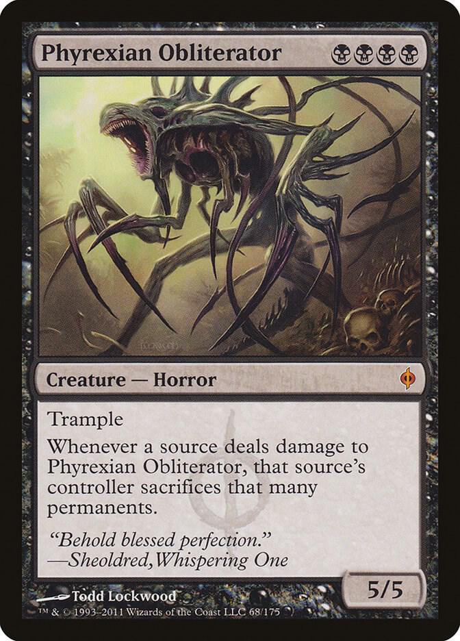 Phyrexian Obliterator 68 (New Phyrexia)  - Foil | Good Games Adelaide SA