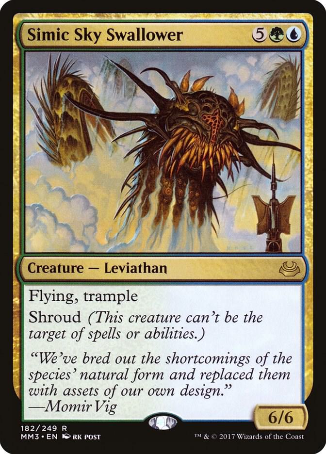 Simic Sky Swallower 182 (Modern Masters 2017)  - Foil | Good Games Adelaide SA