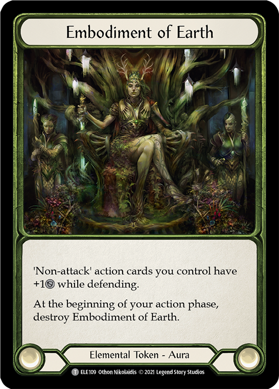 Embodiment of Earth // Shiver [ELE033] (Tales of Aria)  1st Edition Normal | Good Games Adelaide SA