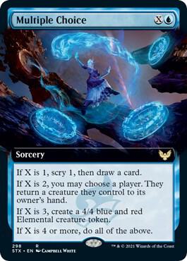 Multiple Choice Extended Art 298 (Strixhaven: School of Mages)  | Good Games Adelaide SA