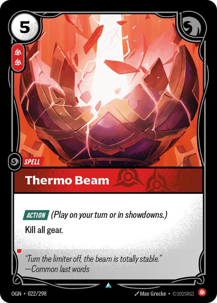 Thermo Beam 022/298 (Origins)  | Good Games Adelaide SA