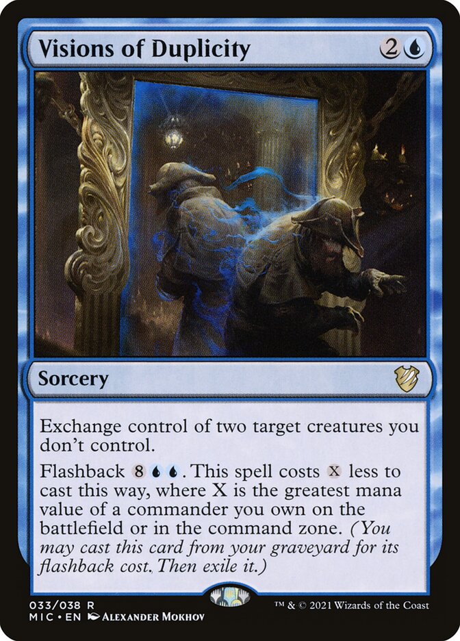 Visions of Duplicity 33 (Commander: Innistrad: Midnight Hunt)  | Good Games Adelaide SA