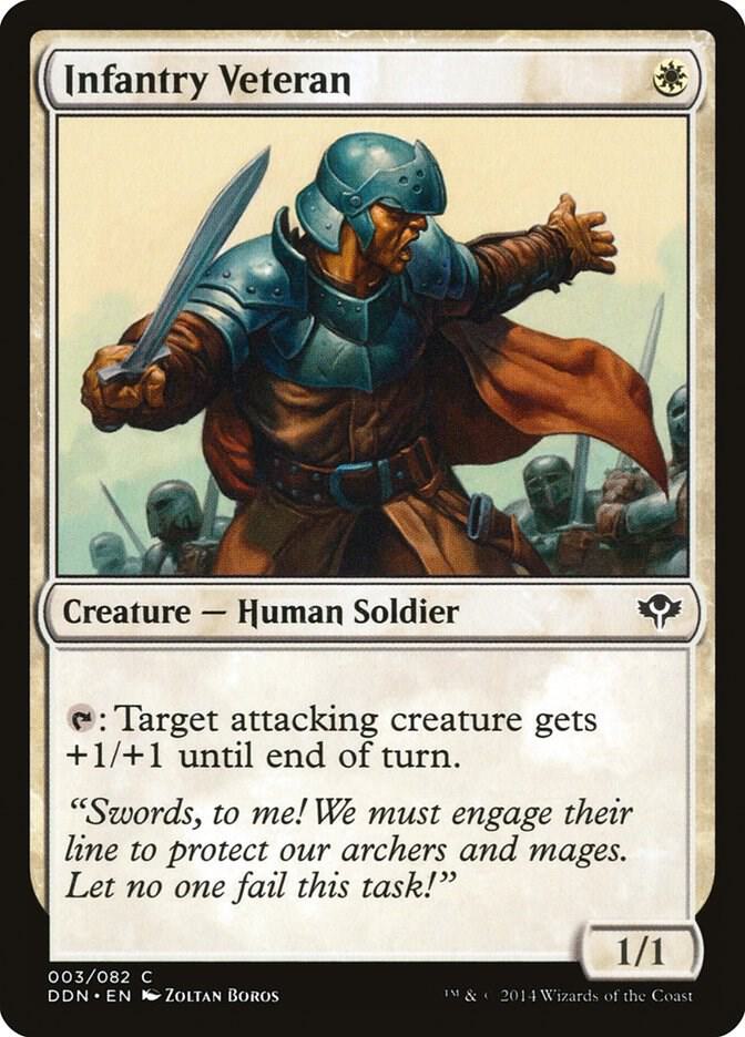 Infantry Veteran 3 (Duel Decks: Speed vs. Cunning)  | Good Games Adelaide SA