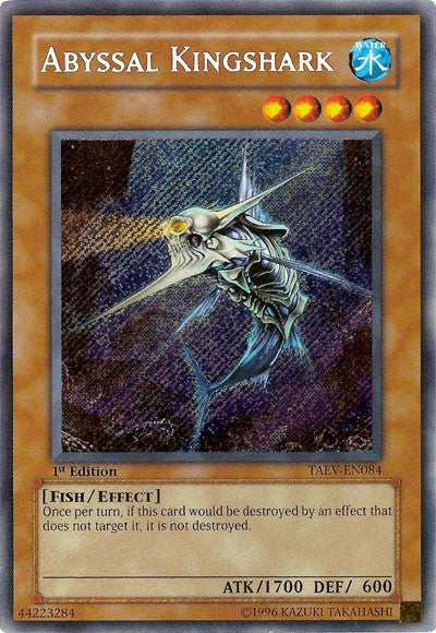 Abyssal Kingshark [TAEV-EN084] Secret Rare | Good Games Adelaide SA