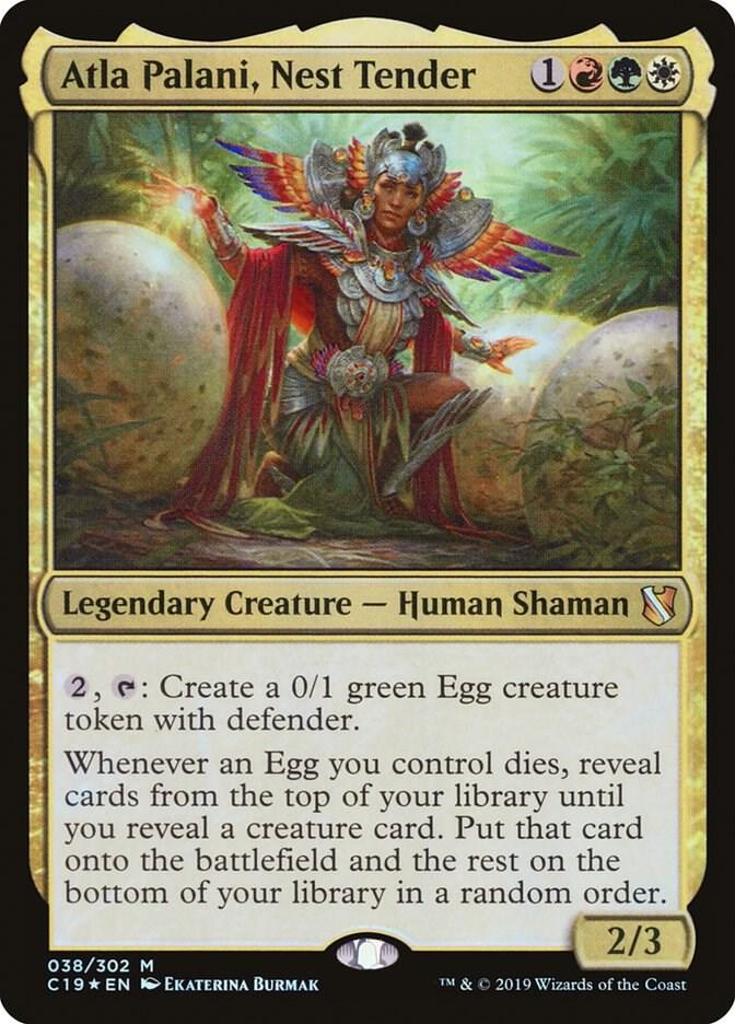 Atla Palani, Nest Tender 38 (Commander 2019)  - Foil | Good Games Adelaide SA