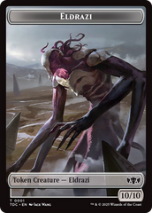 Eldrazi // Citizen Double-Sided Token [Tarkir: Dragonstorm Commander Tokens] | Good Games Adelaide SA