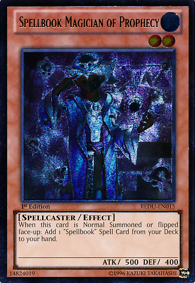 Spellbook Magician of Prophecy [REDU-EN015] Ultimate Rare | Good Games Adelaide SA