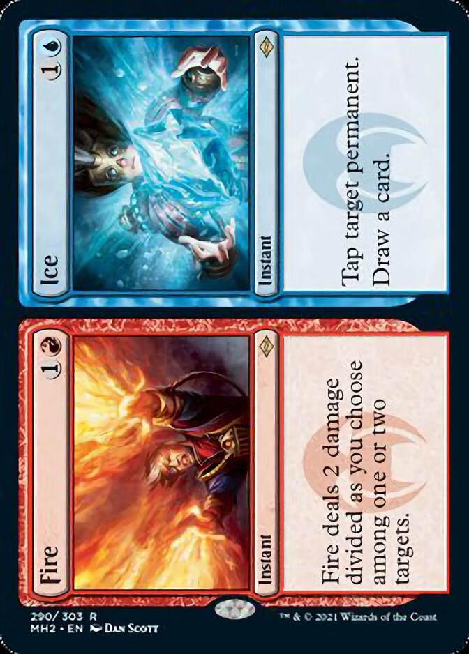 Fire // Ice (Etched Foil) [Modern Horizons 2] | Good Games Adelaide SA