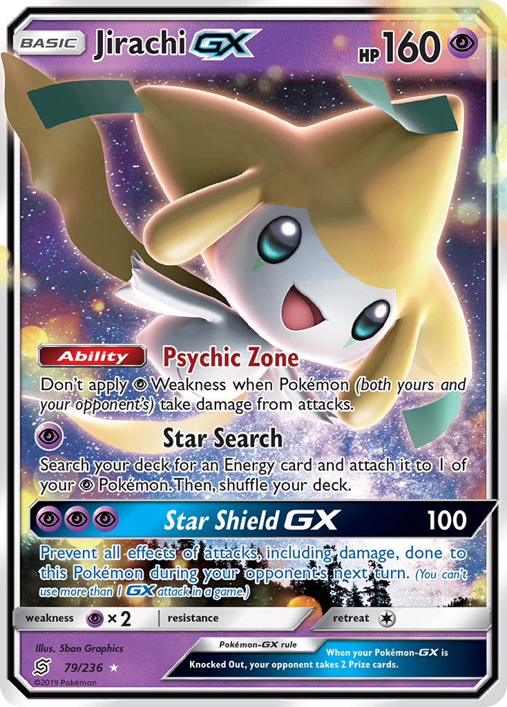 Jirachi GX (79/236) [Sun & Moon: Unified Minds] | Good Games Adelaide SA