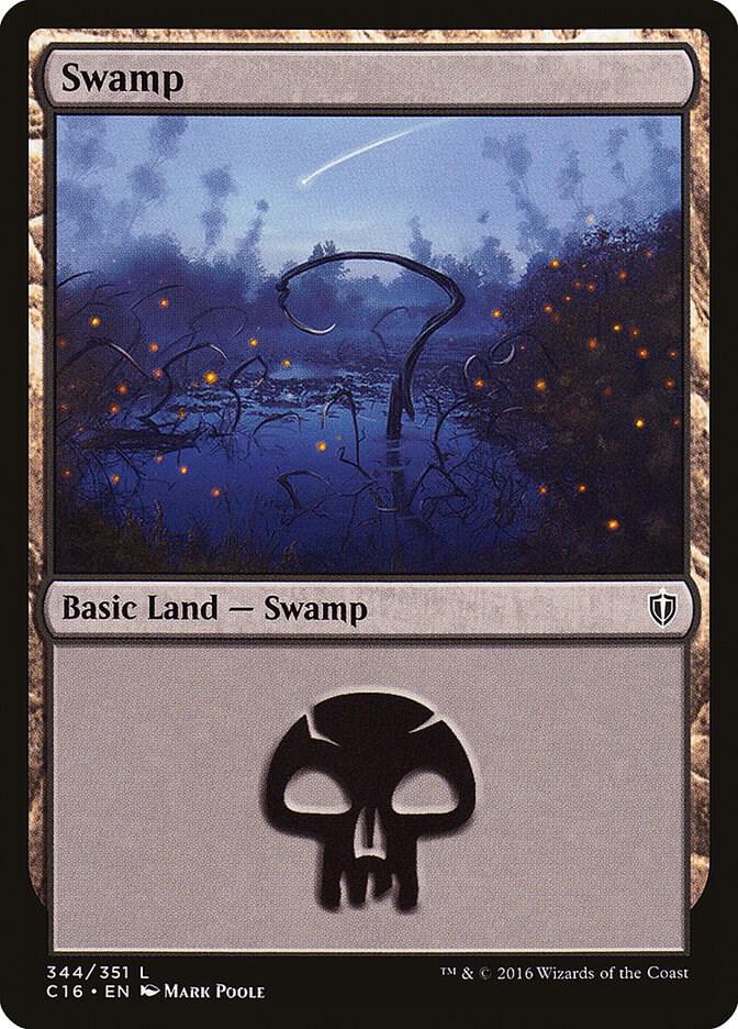 Swamp 344 (Commander 2016)  | Good Games Adelaide SA
