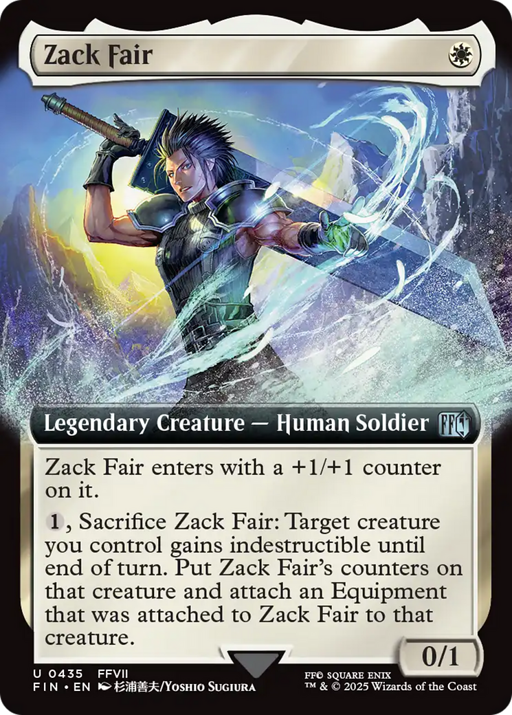 Zack Fair (Extended Art) [FINAL FANTASY] | Good Games Adelaide SA