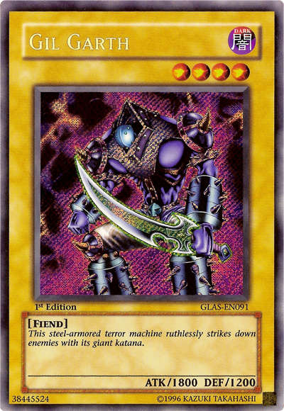 Gil Garth [GLAS-EN091] Secret Rare | Good Games Adelaide SA