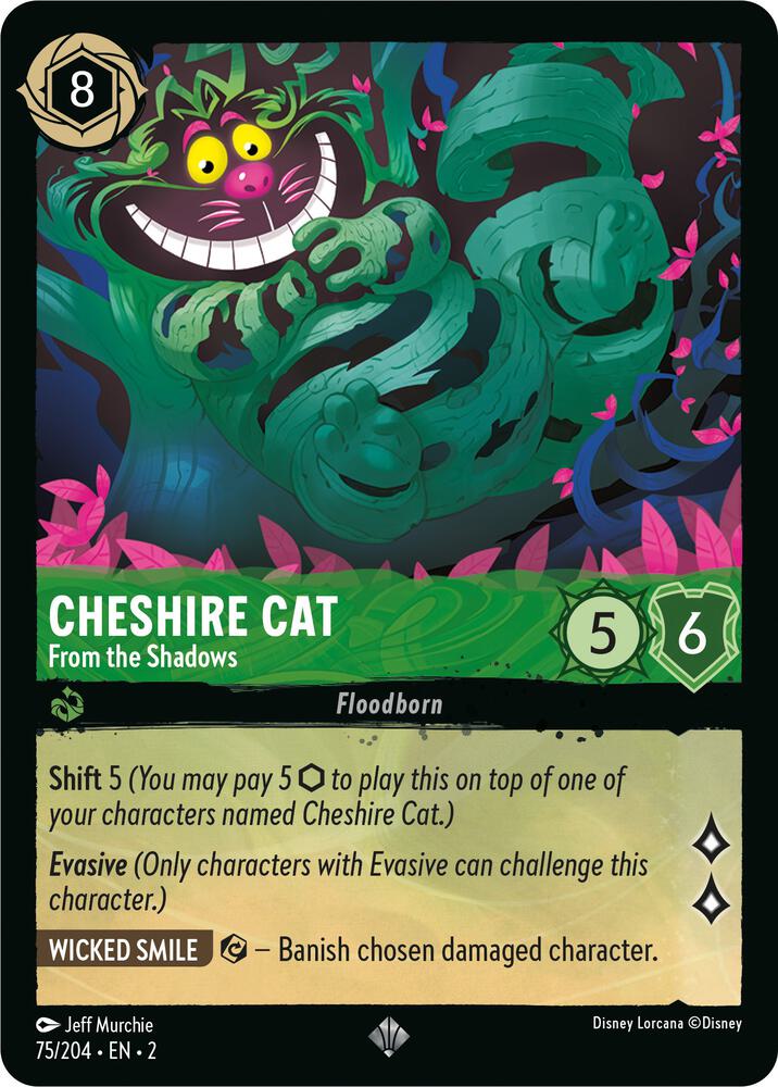 Cheshire Cat From the Shadows 75/204 (Rise of the Floodborn)  | Good Games Adelaide SA