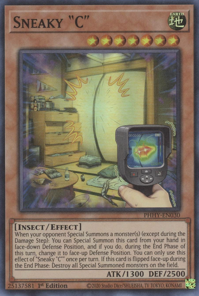 Sneaky "C" [PHHY-EN030] Super Rare | Good Games Adelaide SA