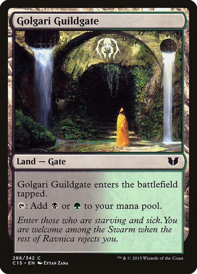 Golgari Guildgate 286 (Commander 2015)  | Good Games Adelaide SA