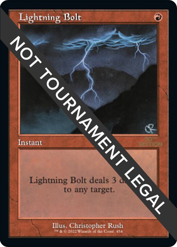 Lightning Bolt Retro Frame 454 (30th Anniversary Edition)  | Good Games Adelaide SA