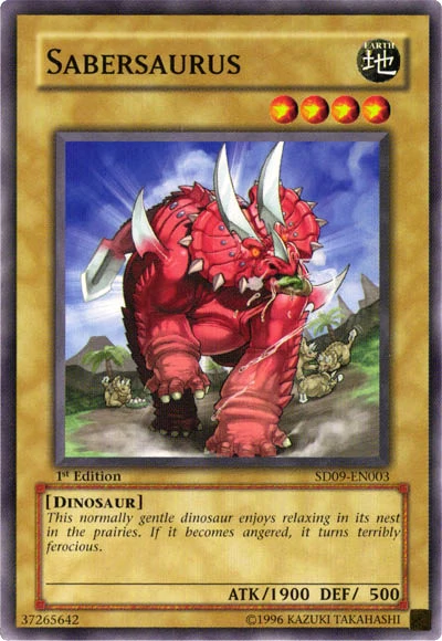 Sabersaurus [SD09-EN003] Common | Good Games Adelaide SA